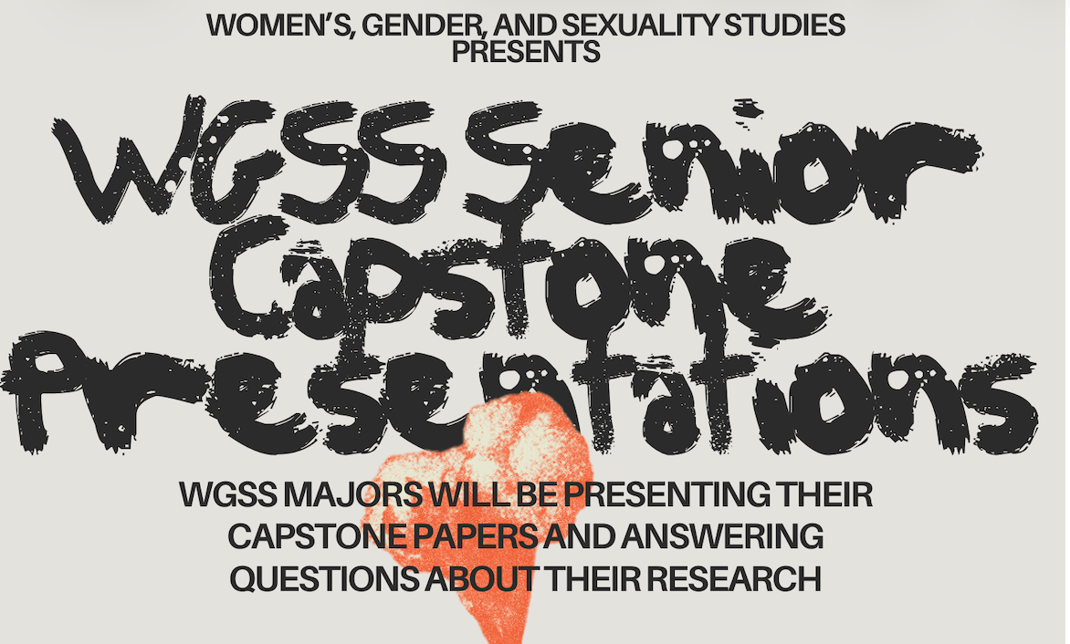 WGSS Senior Capstone Presentations event
